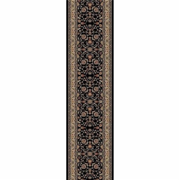 Concord Global Trading Concord Global 49333 2 ft. 7 in. x 4 ft. Jewel Marash - Black 49333